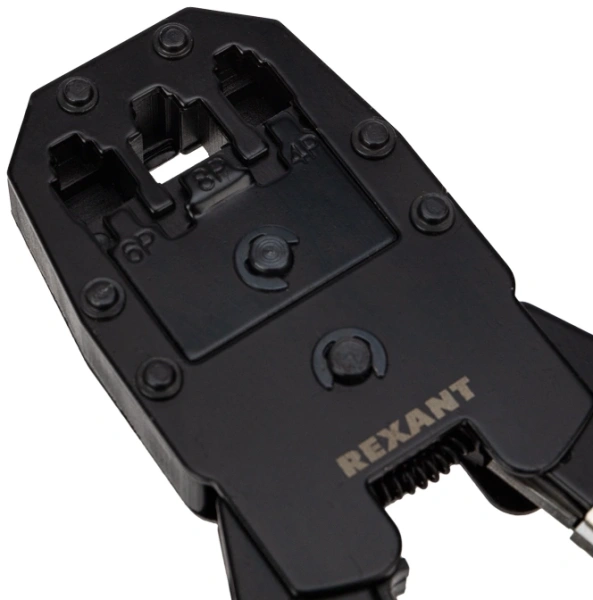 Инструмент обжимной Rexant HT-200 12-3441 для RJ-45/RJ-12/RJ-11 зеленый