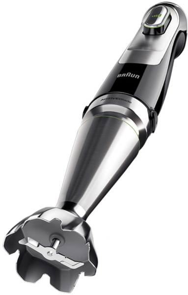 Блендер погружной Braun MQ9195XLI 1200Вт черный