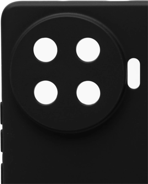 Чехол (клип-кейс) BoraSCO для Tecno Spark 20 Pro + Silicone Case черный (73128)