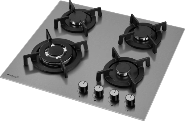 Газовая варочная поверхность Weissgauff HGG 641 XRV нержавеющая сталь
