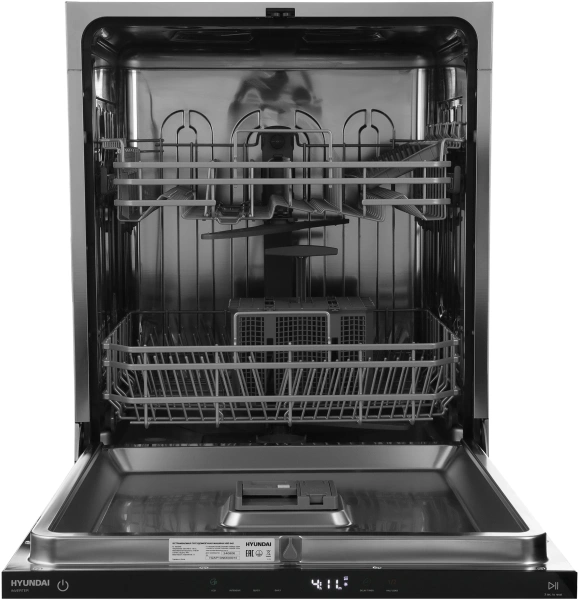 Посудомоечная машина встраив. Hyundai HBD 642 2100Вт полноразмерная нержавеющая сталь инвертер