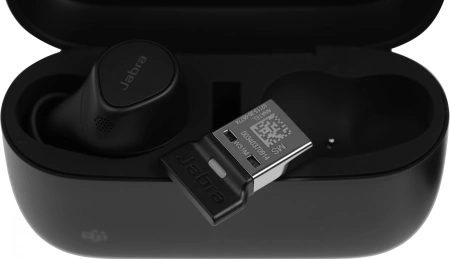 Наушники с микрофоном Jabra Evolve 2 Buds черный внутриканальные BT (20797-999-999)