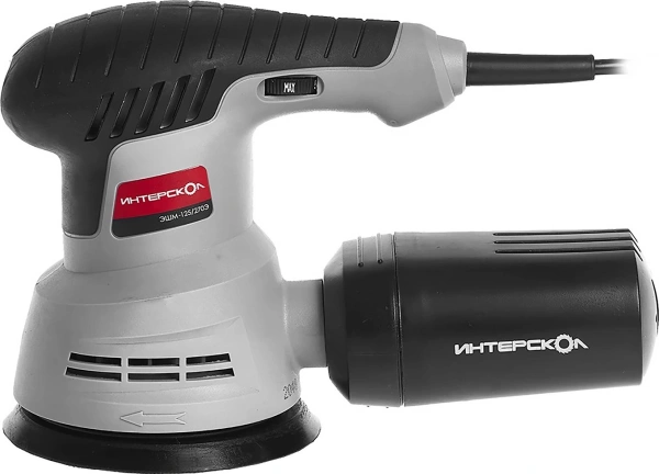 Эксцентриковая шлифовальная машина Интерскол ЭШМ-125/270Э 270Вт