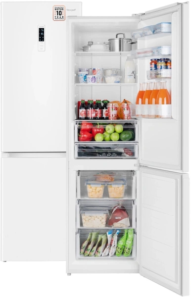 Холодильник Weissgauff WRK 2000 Total NoFrost Inverter White 2-хкамерн. белый инвертер