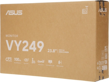Монитор Asus 23.8" VY249HF IPS FHD чер 1ms HDMI 100Hz 250cd In