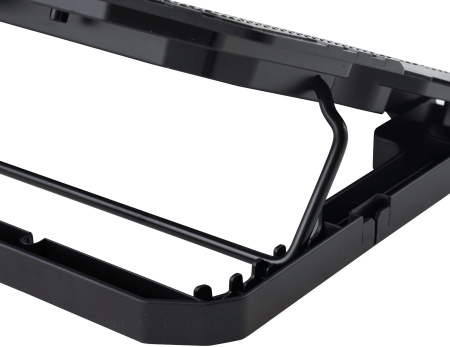 Подставка для ноутбука Digma D-NCP150-2 15.6"360x260x27мм 38дБ 2xUSB 2x 120ммFAN 650г металл/пластик черный