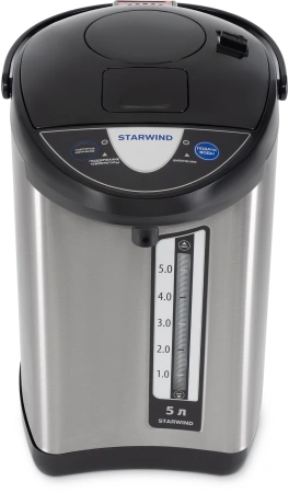 Термопот Starwind STP5741 5л. 800Вт черный/серебристый