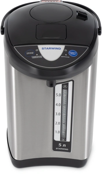 Термопот Starwind STP5741 5л. 800Вт черный/серебристый