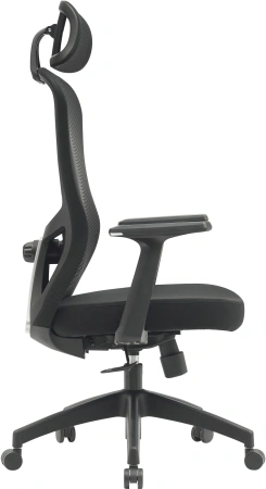 Кресло Cactus CS-MC515-BK черный сиденье черный сетка/ткань с подголов. крестов. пластик пластик черный