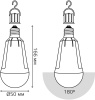 Лампа светодиодная Gauss 102002112 12Вт цок.:E27 груша 220B 3000K св.свеч.бел.теп. (упак.:1шт)