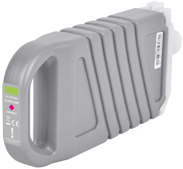 Картридж струйный Cactus CS-PFI710M PFI-710M пурпурный (700мл) для Canon imagePROGRAF TX-2000/TX-3000/TX-4000