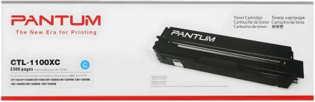 Картридж лазерный Pantum CTL-1100XC голубой (2300стр.) для Pantum CP1100/CP1100DW/CM1100DN/CM1100DW/CM1100ADN/CM1100ADW