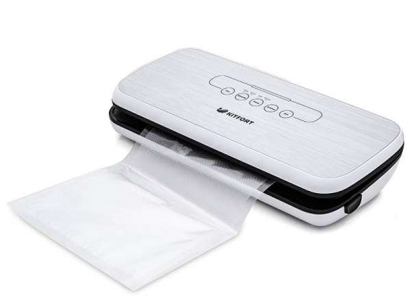 Вакуумный упаковщик Kitfort KT-1502-1 110Вт белый/серый