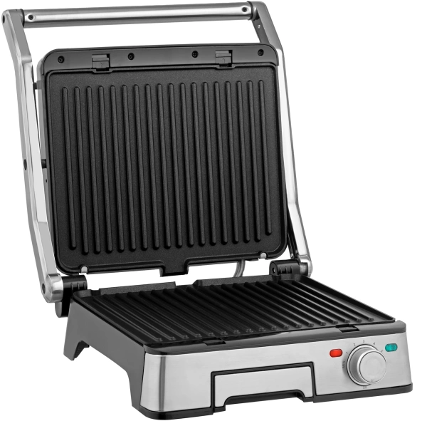 Электрогриль Vitek VT-8452 1800Вт серебристый