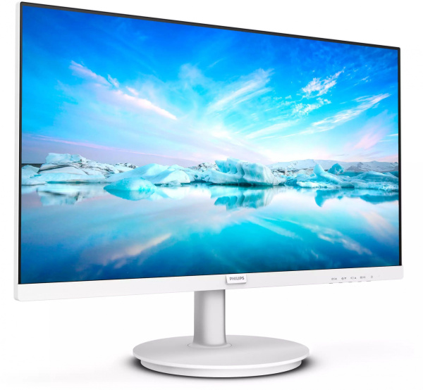 Монитор Philips 27" 271V8AW/01 IPS FHD бел HDMI VGA M/M 75Hz 250cd In