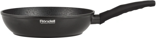 Сковорода Rondell Buffalo RDA-1482 круглая 26см покрытие: Xylan Plus ручка несъемная (без крышки) черный
