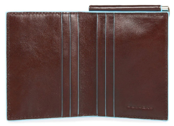 Портмоне Piquadro Blue Square PU3890B2/N черный натур.кожа