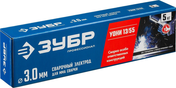 Электроды Зубр Профессионал D3мм L350мм 5000гр (40025-3.0)