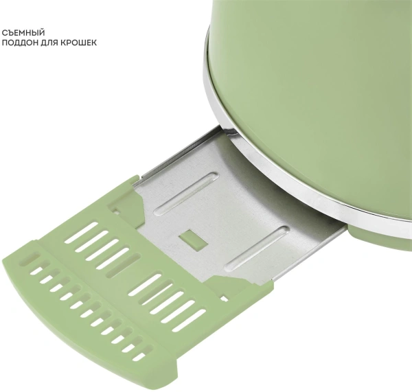 Тостер Galaxy Line GL 2911 900Вт оливковый