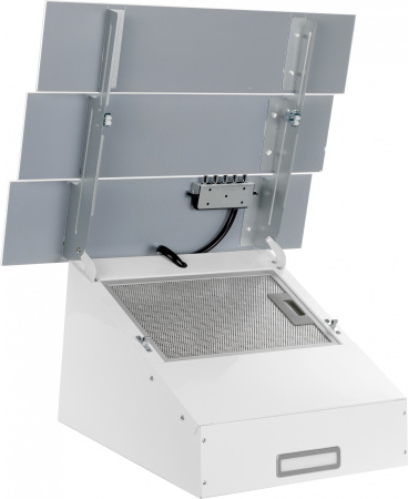 Вытяжка каминная Lex Rio G 600 белый управление: кнопочное (1 мотор)