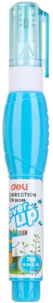 Ручка корректор Deli E39299 шариковый белый 7мл