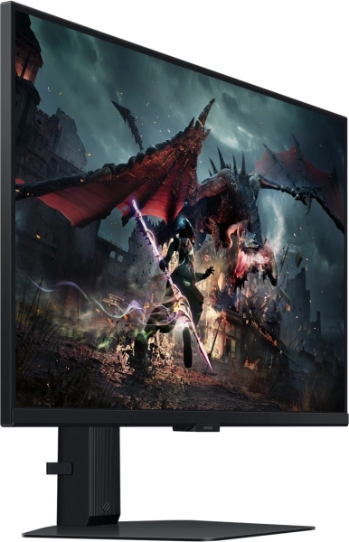 Монитор Samsung 27" Odyssey G5 S27DG500EIXCI черный IPS LED 16:9 HDMI полуматовая HAS Piv 1000:1 350cd 178гр/178гр 2560x1440 180Hz FreeSync DP QHD 6.4кг