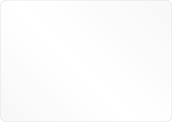 Доска для лепки Silwerhof 957004 прямоугольная A4 пластик 1мм цв.белый