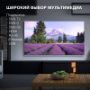Телевизор QLED Hyundai 65" H-LED65QBU7500 Android TV Frameless черный 4K Ultra HD 60Hz DVB-T DVB-T2 DVB-C DVB-S DVB-S2 USB WiFi Smart TV