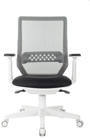Кресло Бюрократ MC-W611N темно-серый TW-04 38-417 сетка/ткань крестов. пластик пластик белый