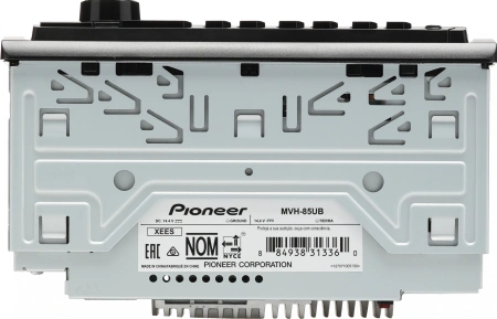 Автомагнитола Pioneer MVH-85UB 1DIN 4x50Вт RDS
