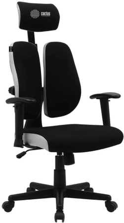 Кресло Cactus CS-CHR-MC03-BKGY черный