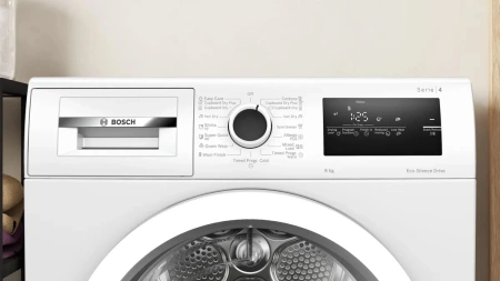 Сушильная машина Bosch WTN86201ME кл.энер.:A макс.загр.:8кг белый
