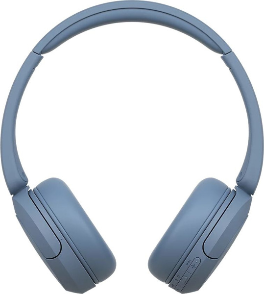 Наушники накладные Sony WH-CH520 синий беспроводные bluetooth оголовье (WH-CH520/L)