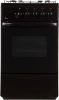 Плита Газовая Flama RG 24019 B коричневый (без крышки) реш.сталь