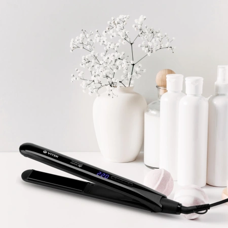 Выпрямитель Vitek VT-8286 42Вт макс.темп.:220С покрытие:керамико-турмалиновое