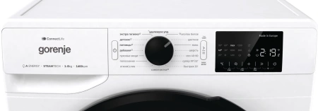 Стиральная машина Gorenje WGPNEI84A1SW класс: A-30% загр.фронтальная макс.:8кг белый