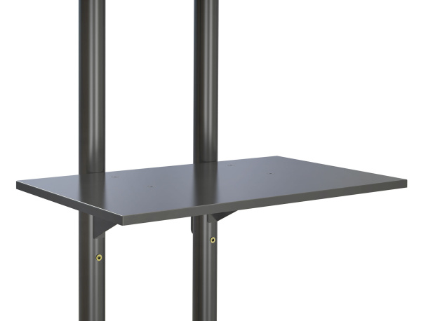 Стойка для телевизора Cactus CS-VM-ST04 черный 37"-70" макс.68кг напольный мобильный