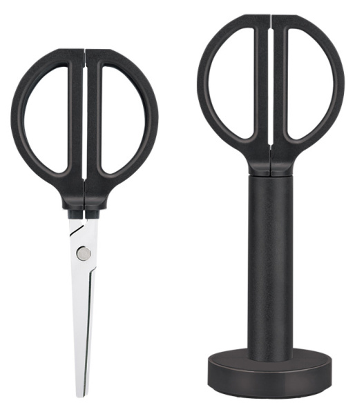 Ножницы Deli ENS051BLACK Nusign офисные 170мм ручки пластиковые титановое покрытие сталь черный