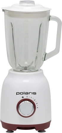 Блендер стационарный Polaris PTB 0821G 800Вт белый/красный