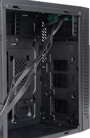 Корпус Digma DCC-MN301 черный без БП mATX 2xUSB2.0 audio