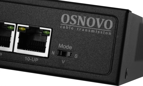 Коммутатор Osnovo SW-21000(120W) 2SFP 8PoE 120W неуправляемый