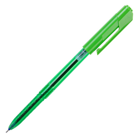 Ручка шариков. Deli Arrow EQ02636-1 прозрачный/ассорти d=0.7мм син. черн. (1шт) ассорти