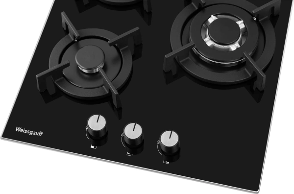 Газовая варочная поверхность Weissgauff HGG 451 BGV черный