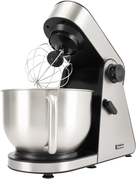 Кухонная машина Rondell RDE-1405 планетар.вращ. 1800Вт серебристый