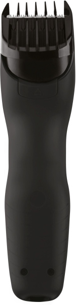 Машинка для стрижки Scarlett SC-HC63C62 черный/оранжевый 5Вт (насадок в компл:1шт)