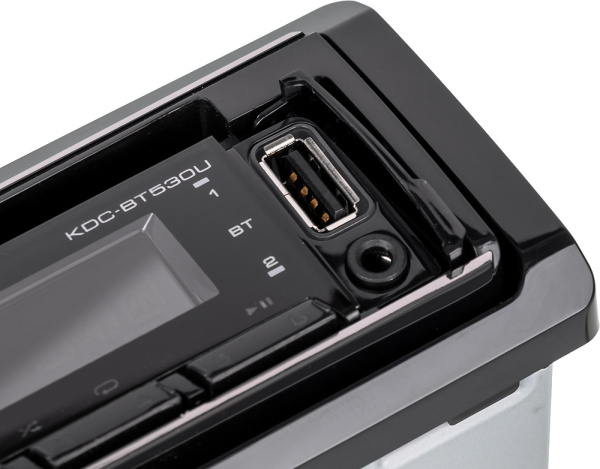 Автомагнитола Kenwood KDC-BT530U 1DIN 4x50Вт v3.0 USB 2.0 DSP 1 RDS