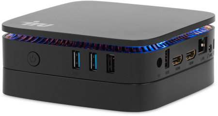 Неттоп IRU 110JLCN Cel N5105/8Gb/SSD256Gb UHDG/noOS/черный