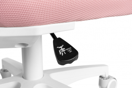 Кресло детское Cactus CS-CHR-3594PK розовый крестов. пластик белый