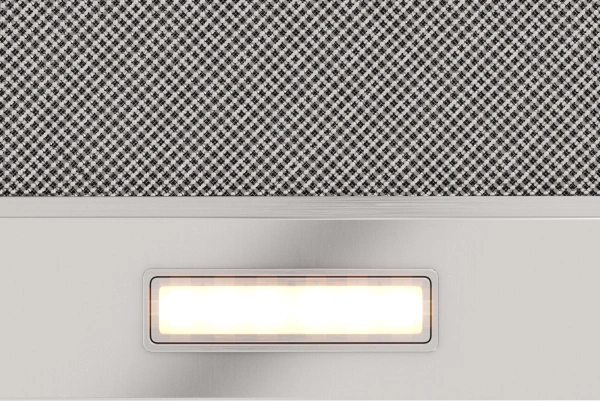 Вытяжка встраиваемая Elikor Интегра Glass 50Н-400-В2Д нержавеющая сталь/стекло черное управление: кнопочное (1 мотор)