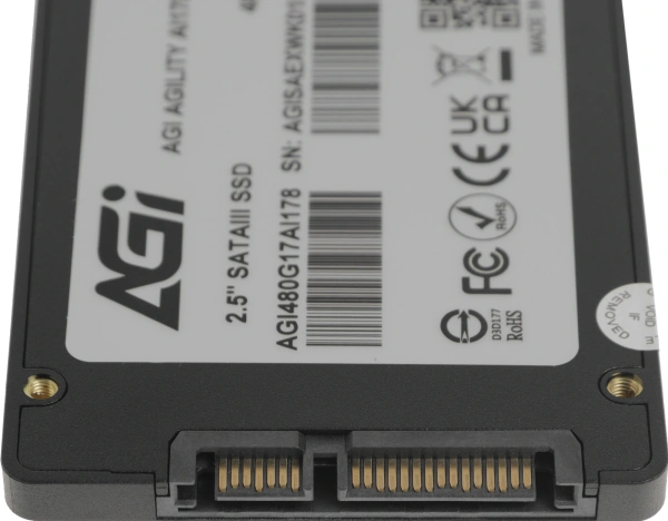 Накопитель SSD AGi SATA-III 480GB AGI480G17AI178 AI178 2.5"